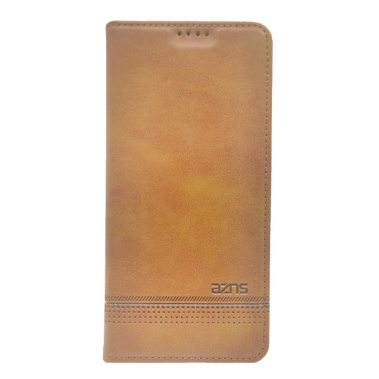 LEATHER FLIP COVER WITH INTERNAL POCKET AND CARD HOLDER FOR SAMSUNG M33 BROWN. LEATHER FLIP COVER WITH INTERNAL POCKET AND CARD HOLDER FOR SAMSUNG M33 BROWN.